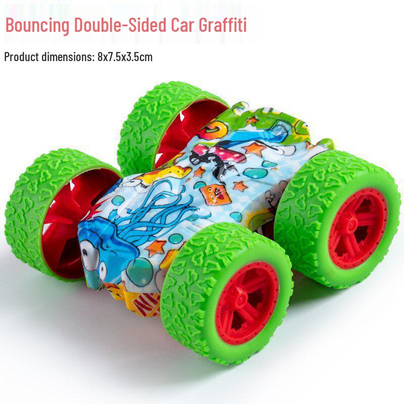 Popular Kids' 4WD Inertia Stunt Car - Drift & Rollover Capabilities