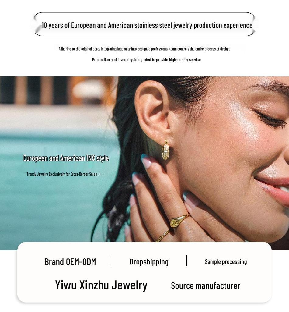 High-End Stainless Steel Sun & Bow Heart Pendant Necklace for Women