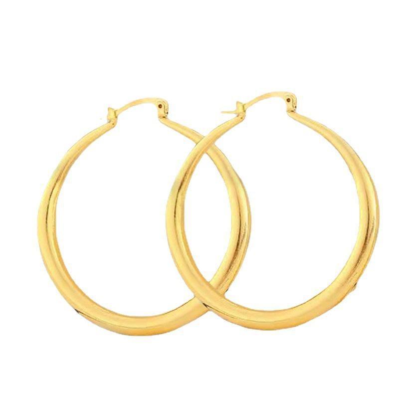 Women's Fashion Earrings Simple Hoop Earrings for Party Wedding Gift Jewelry