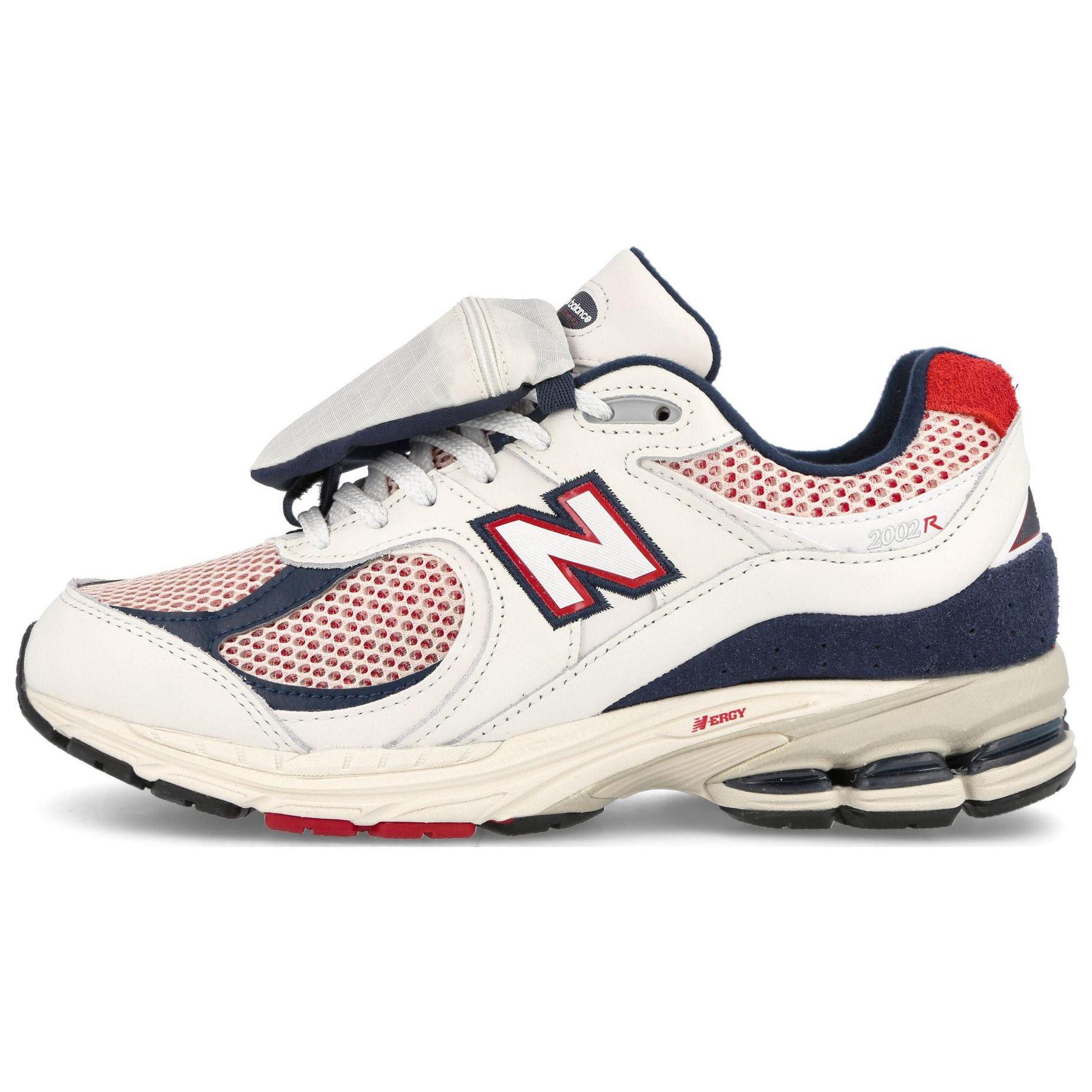 

Клатч New Balance 2002R - Темно-красные кроссовки унисекс White Sea-Salt Team-Red M2002RVE 43