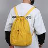 Lightweight Drawstring Backpack Korean Style Student Schoolbag Fashion Travel Backpack  Sports
