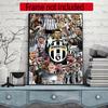 Juventus 5D Diamond Painting Round Diamond Rhinestones Mosaic Diamond Embroidery Wall Paintings Rhinestones Gift Frameless