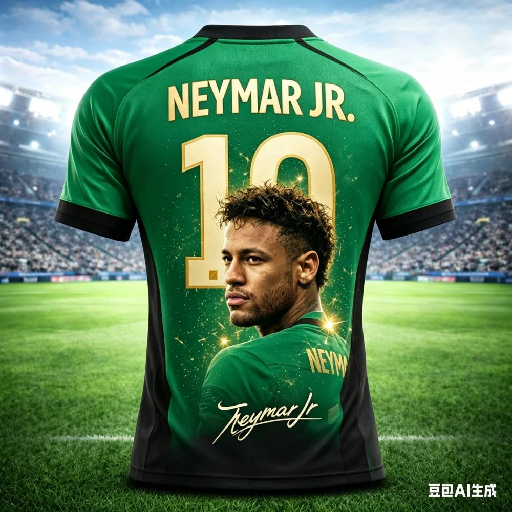 Summer Hot Sale Neymar 3D Printed Soccer Fan T Shirt Kids Casual Football Match Training Breathable Sports Jersey Clothing Top