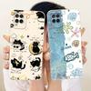 For Samsung Galaxy A12 M12 SM-A125F A127F Cute Cat Flower Butterfly Cartoon Phone Case Shockproof Soft Silicone Cases
