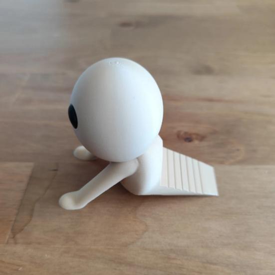3D Printed Door Stop Little Figure Door Wedge Decorative Floor Door Stop