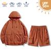 UPF10 + Summer Sunscreen Suit Set, Ice-feeling Breathable, Light and UV-proof Jacket, Camping and Hiking Suit.