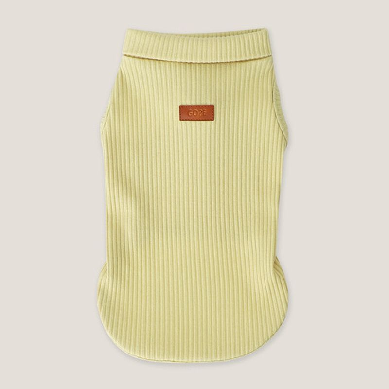 GOPE GOPE Nature Hund Ärmelloser Rollkragen IVIV