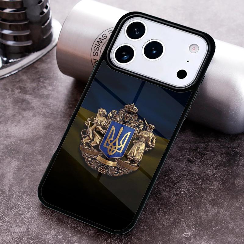 Grungy I Love U=kraine Heart Flag Phone Case for iPhone 17 16 15 Pro Max Air 14 13 12 11 Plus Shockproof Cover