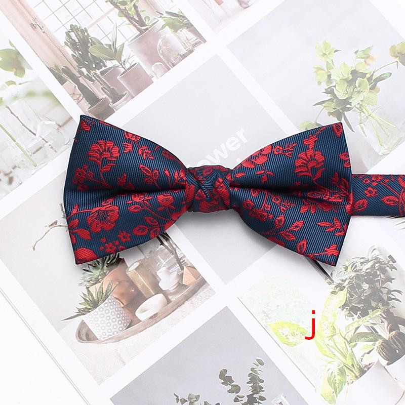 Men'S Bow Tie British Striped Business Bow Tie Wedding Groom Wedding Shirt Suit Bow Tie Accessories