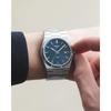 TISSOT PRX (Player X) Men's Watch with Bracelet, Blue Dial, T1374101104100, Officially Imported