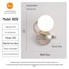 Used Bauhaus Wind Wall Lamp, Super Bright Bedside/Background Fixture for Bedroom, Living Room, Stairway, or Hallway (Model 8838)