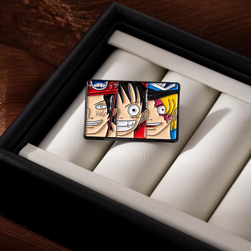 Cartoon Characters Anime Peripherals Alloy Brooches Student School Bags Clothes Decorations Badges Personalized Styling Pins