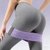 LeXi Elastic Resistance Band, Strength Training, Glute Exercises, Purple, 90 Lbs, Beginner Level