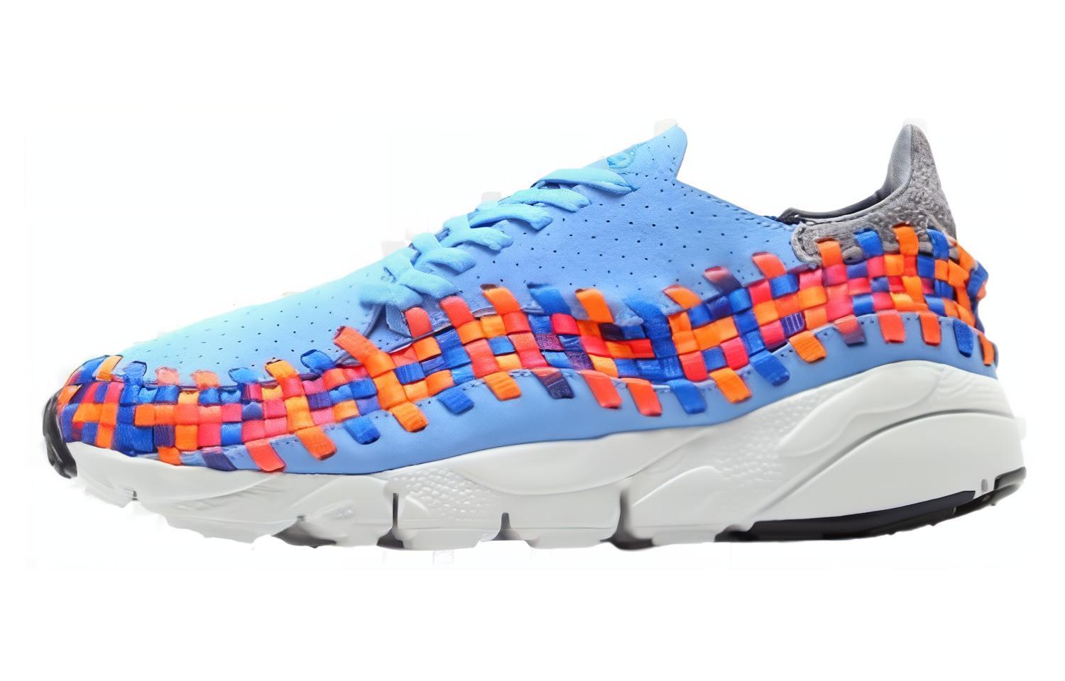 Nike Air Footscape Woven Motion  Blue Rainbow  417725-401 40