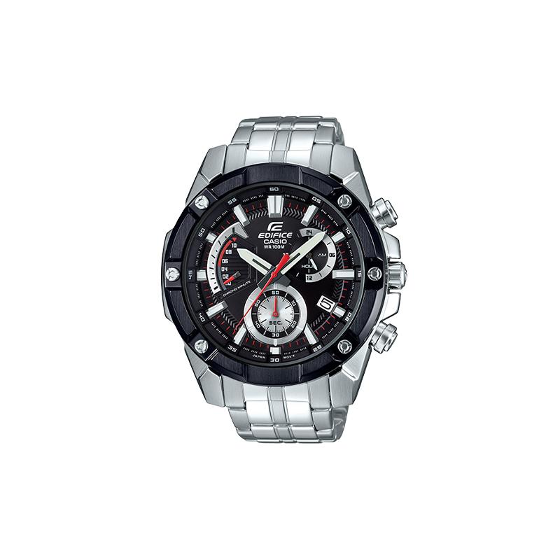 Casio CASIOEDIFICE series waterproof and versatile quartz movement stainless steel strap Japanese and Korean watch men's watch black dial EFR-559DB-1A