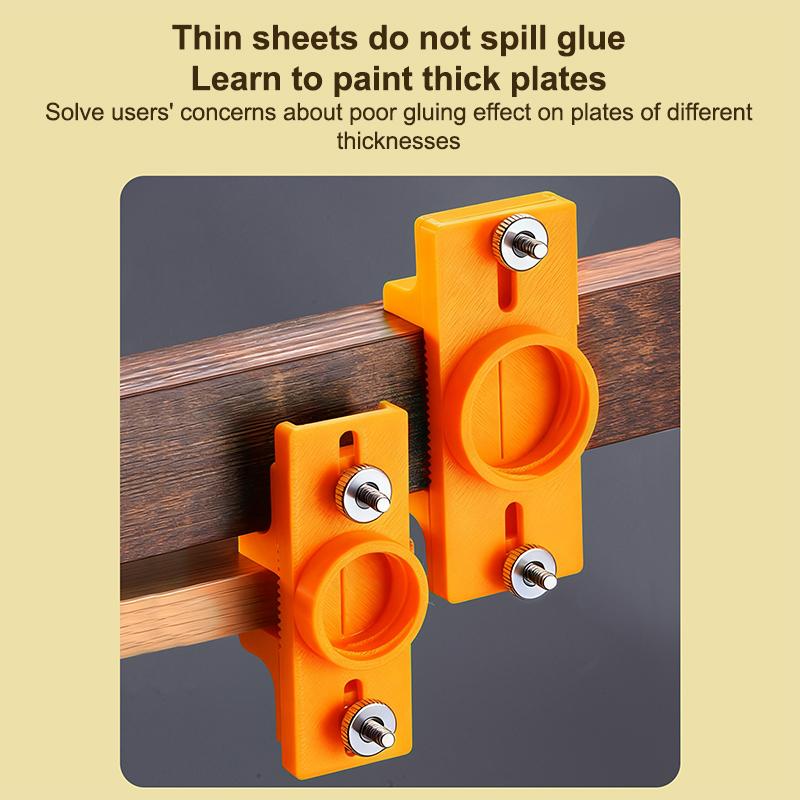 Adjustable Wood Glue Spreader Tool 10-22Mm Precision Adhesive Applicator For Woodworking Edge Banding Furniture Cabinet Making