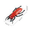 Simulation Insect Small Animal Toy Mosquitoes OrchidsMantis SpadeBeetle Simulation Animal Model Home Garden Ornaments