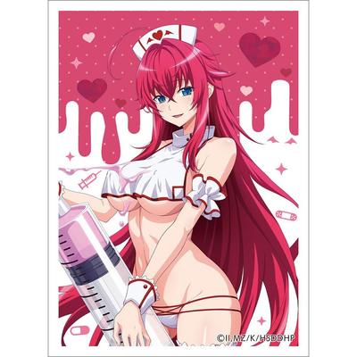 High School DxD HERO Original Sleeve H92 X W67mm PP Key-th (Rias Gremory/White Nurse) Approx.