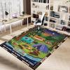 1PC Camping Moonlight Non-Slip Floor Carpet, Office, Family, Bedroom, Studio - Large Area Rug, Vibrant Colors-C0487