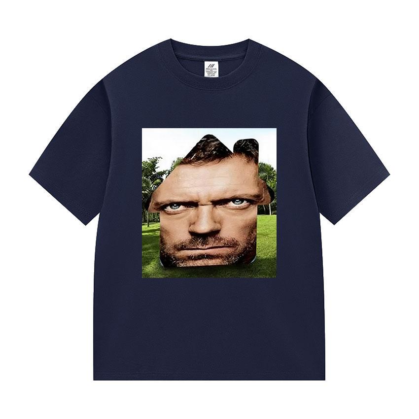 Dr Gregory House MD Śmieszny Mem Graficzny Koszulka Unisex Odzież Damska Moda Krótki Rękaw T-shirt Casual 100% Bawełna Okrągły Dekolt Koszulki