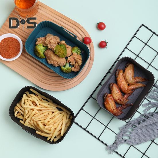 Reusable Air Fryers Liner Not Sticky Food Grade Air Fryers Lining Air Fryers Pot