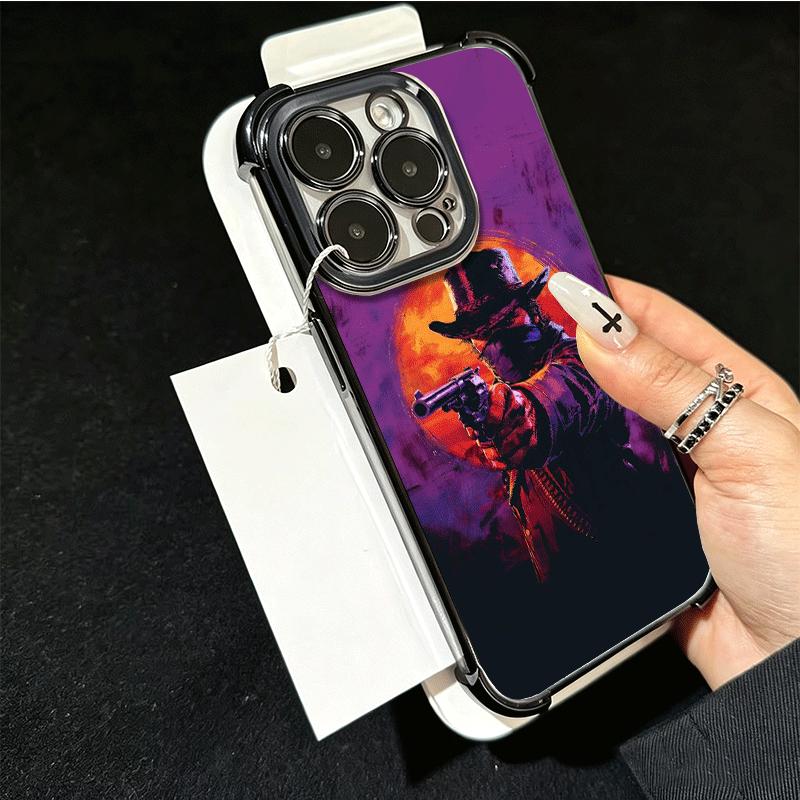Red Dead R-Redemption Plating Phone Case For Xiaomi Poco X5 X6 X7 X8 Pro Max F8 Ultra F7 M8 M7 M5S Redmi 15C 15 14C 13C 13 X3 12