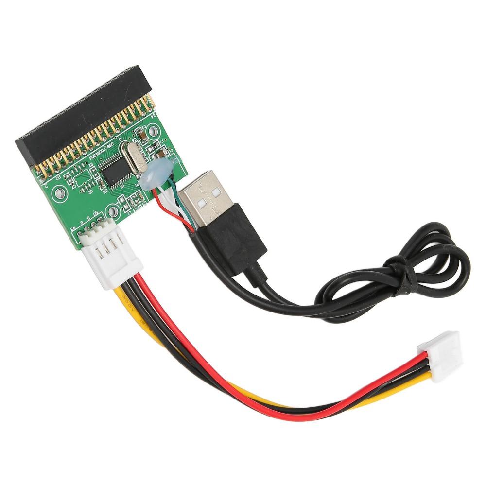 Plug and Play Diskettenlaufwerk Anschluss 34 PIN Kabelanschluss USB Kabel Adapter PC Verbindung