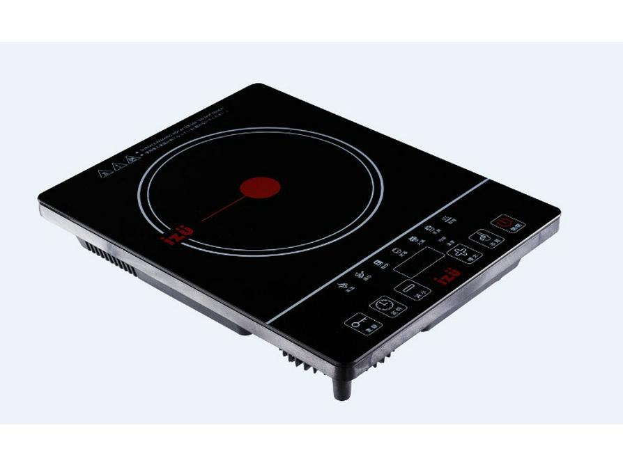 Double Head Electric Ceramic Cooker & Light Wave Oven - Touch Control, Pot Compatible, Household Appliance