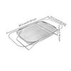 Stainless Steel Sink Draining Basket, Adjustable Dish Drying Rack, Multipurpose Kitchen Storage