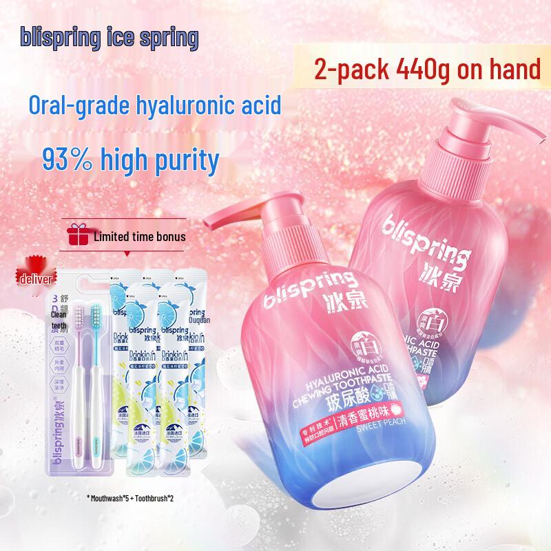 Blispring Hyaluronic Acid Toothpaste for Oral Care