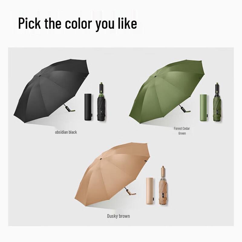 Большой ветрозащитный автоматический складной наоборот зонт Beneunder