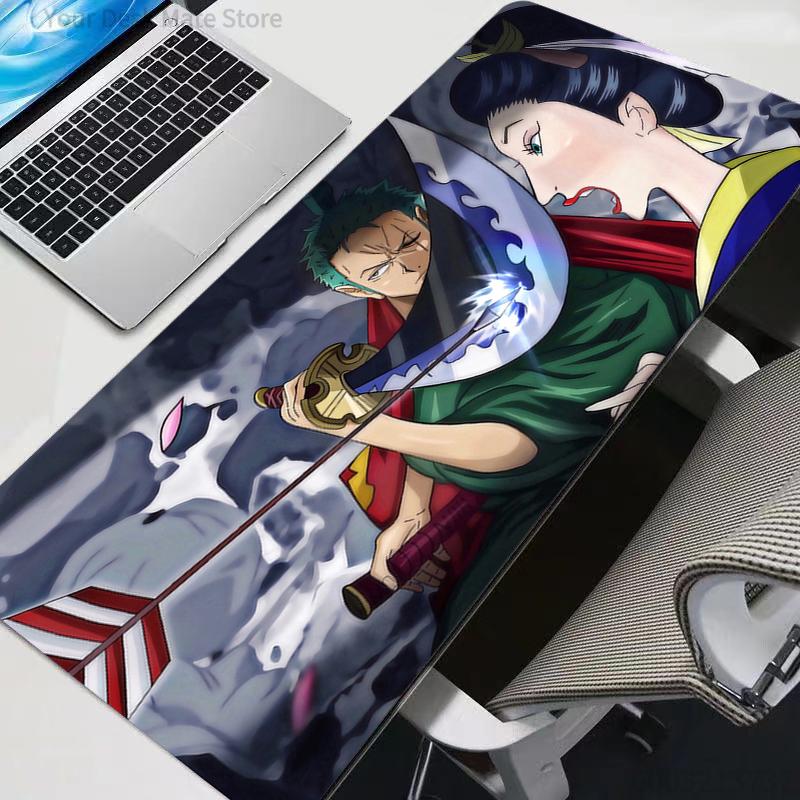 One Piece Mouse Pad Computer Speed Type Carpet Mat for E-sports Players Laptop Keyboard Durable Mousepad Office Desk Mat