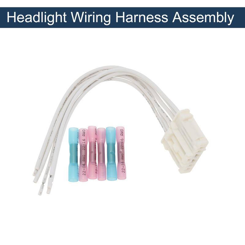 X Autohaux No.1606248780 Headlight Wiring Harness Assembly for Citroen C2 06-13 Taillight