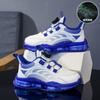 Kids' Luminous Air Cushion Sneakers Rotating Buckle Breathable Non-slip Casual Sports Shoes