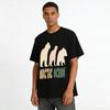 Arctic Ocean Polar Bear Print T-shirt Unisex Loose Casual Top For Daily Wear Vacation Pure Cotton T-shirt