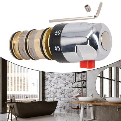 Thermostatic Mixer Valve Repair Kit Saving Valve Handle Cartridge Intelligent Replacement Single Lever Bath Mixer