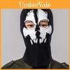 Premium Qualität Vollgesichts-Skelett-Geist-Schädelmaske für Halloween und Biker-Veranstaltungen