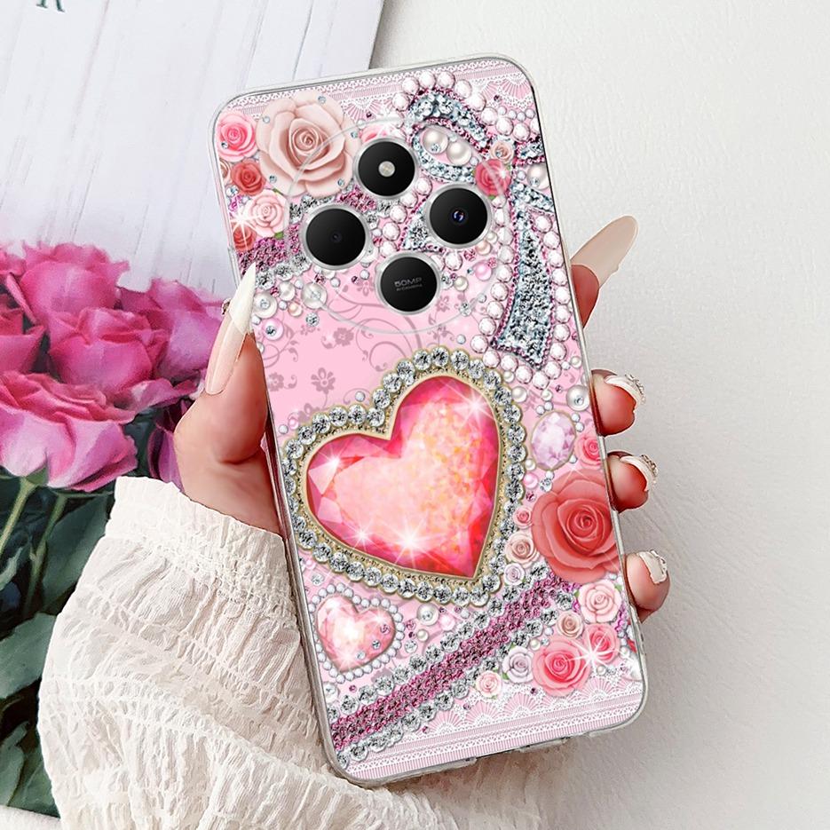 

For Xiaomi Redmi 14C Case Cute Cat Cartoon Painted Cover Soft Silicone Case For Xiaomi Poco C75 PocoC75 Redmi14C Back Cover Bags Xiaomi Redmi 14C