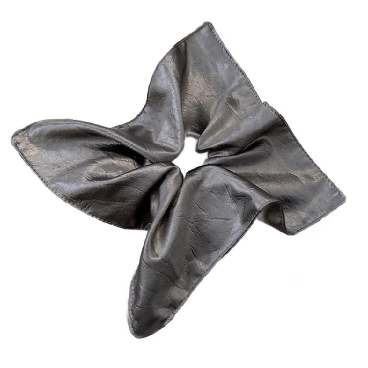 

Strong Elasticity Leather Hair Ties Makeup Delicate Washing Face Hair Rings for Everyday and Event 1 серый