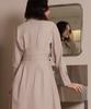 Leobeucham [Kate Belt Dress_Beige] Kate Belt Dress_ Beige