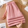 Fashion Drape Versatile Casual Wide-leg Pants Women's 1116 Summer Thin Loose Drawstring Loose Breathable Straight-leg Pants