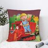 Cartoon B-Bob B-Builder Pillow Cover Morden Pillow Case For Living Room Sofa Comfy Cushion Cover Gift Idea