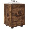 Nightstands 2 pcs Smoked Oak 30.5 x 30 x 43 cm