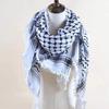 Desert Shemagh Scarf for Outdoor High Absorb Arab Headscarf Traditional Keffiyeh Bandana Arabian Scarf Head Covering