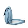 Elegant PU Leather Crossbody Bag for Women – Vintage-Style Design with Dual Zip Closure and Metal V Logo, Perfect for Daily Wear