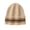 Unisex 100% Pure Cashmere Winter Beanie - Warm Knit European and American Style Slouch Hat