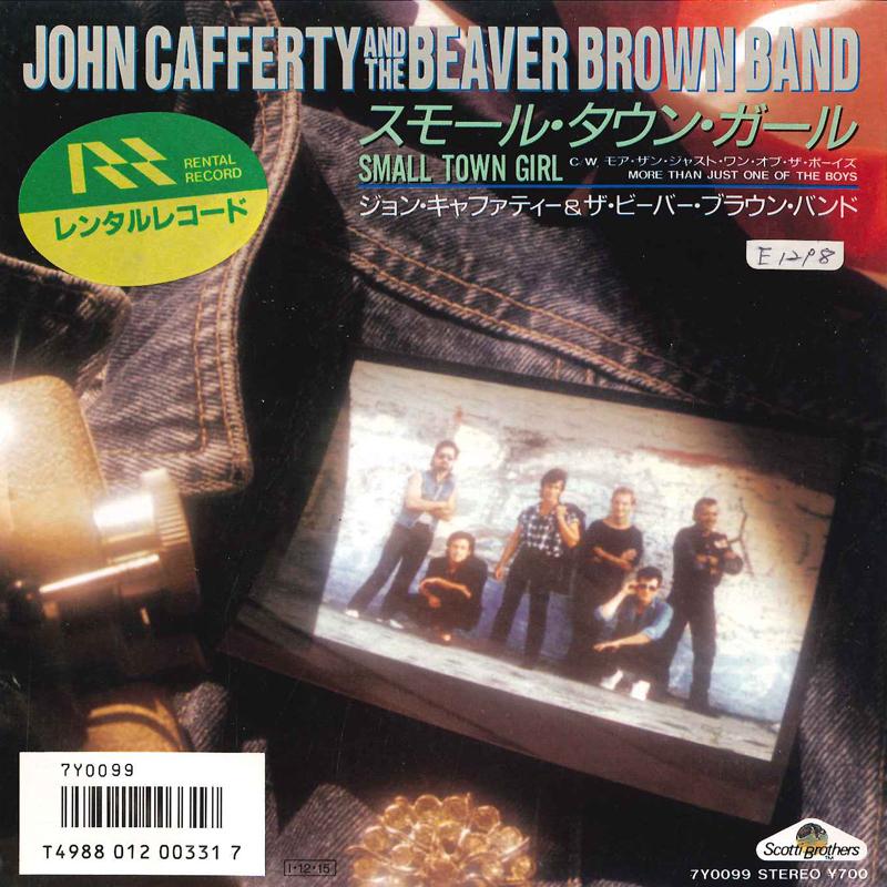 

7-дюймовая пластинка JOHN CAFFERTY & THE BEAVER BROWN BA - Small Town Girl / More Than Just On 7Y0099 SCOTTI BROTHERS 1985 Япония Рок Б/У