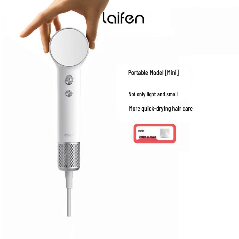 Laifen High-Speed Negative Ion Hair Dryer CN plug (adapter included)