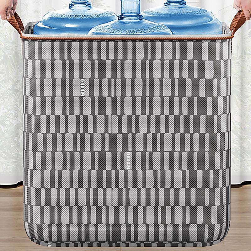 Large Capacity Storage Bag Foldable Waterproof Material Pouch Organizer Moving Luggage Bag Used To Store Daily Necessities