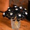 10Pcs Eyeball Design Halloween Eyeball Rose Artificial Fake Flower Bouquet  Halloween Party